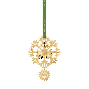 Décoration de Noël 2020 Ice Flower - plaqué or - Georg Jensen