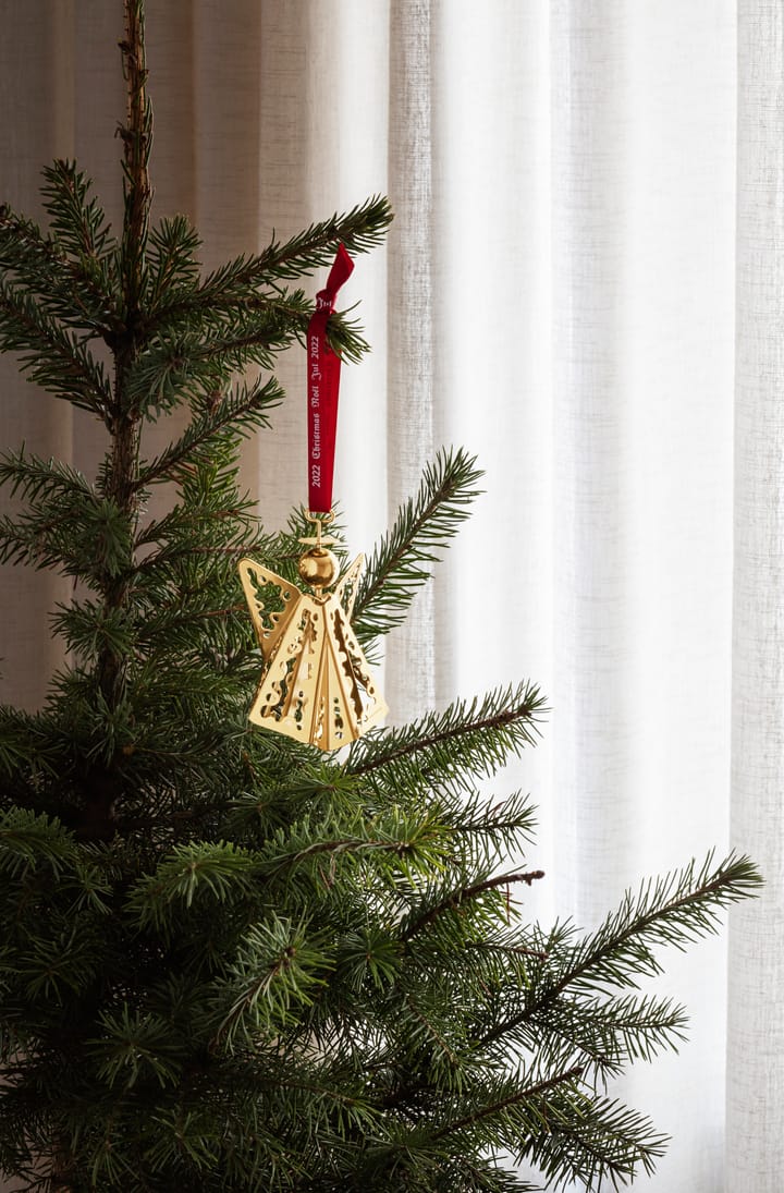 Décoration de Noël 2022 ange, Plaqué or Georg Jensen