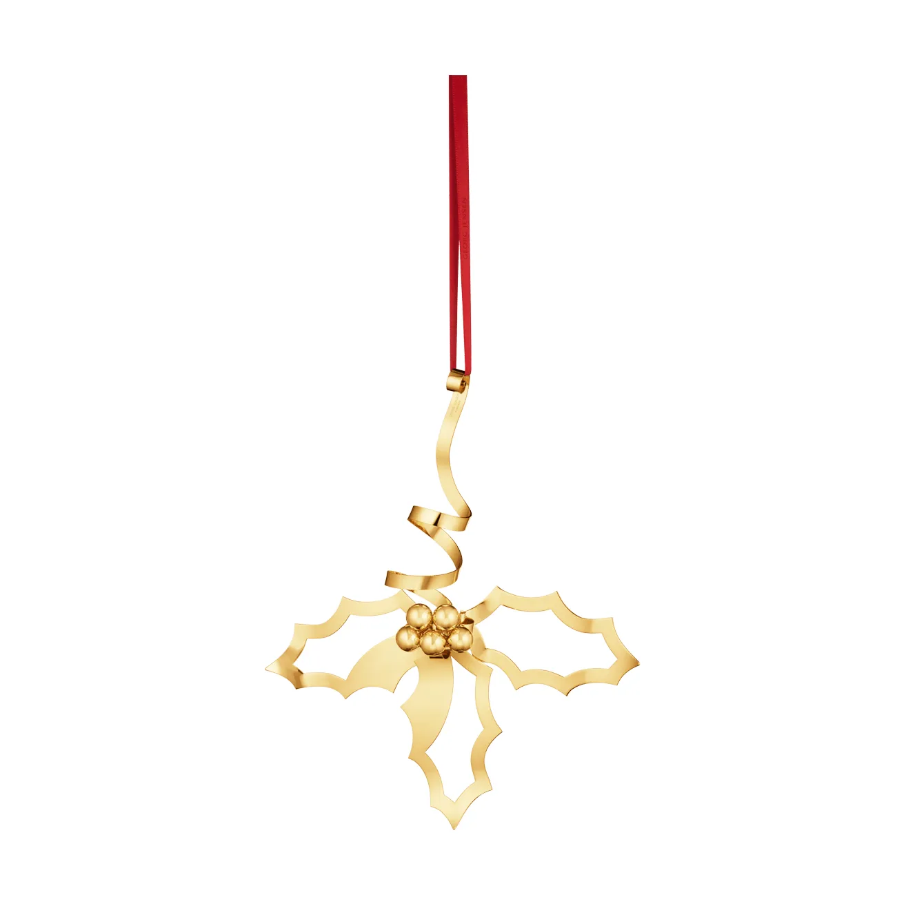 décoration de table de Noël 2026, Or, grand taille Georg Jensen