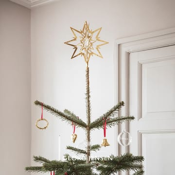 Étoile de Noël-grand Christmas Collectibles - or plaqué - Georg Jensen