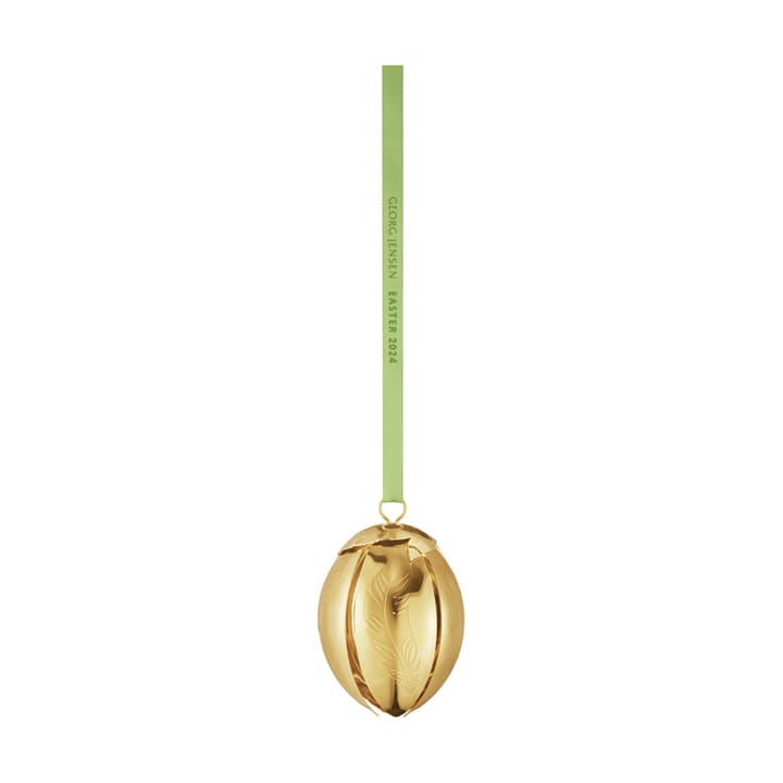 Georg Jensen pendentif oeuf de Pâques 2024 - 18 K Plaqué Or - Georg Jensen