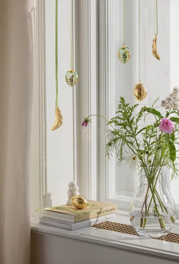 Georg Jensen pendentif plume de Pâques 2024 - 18 K Plaqué Or - Georg Jensen