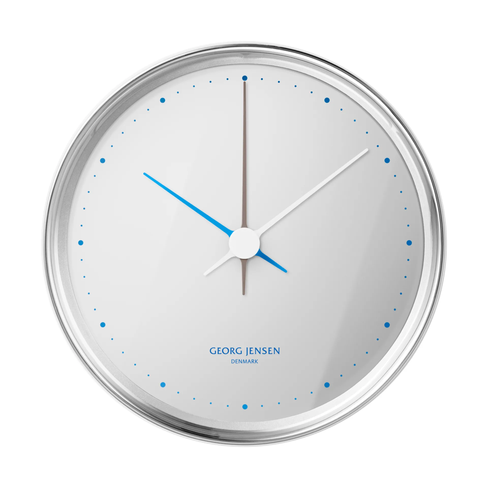 Horloge murale Koppel Ø10 cm, Miroir Echo Georg Jensen