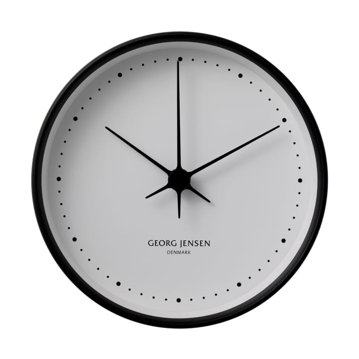 Horloge murale Koppel noir-blanc - Ø 22 cm - Georg Jensen