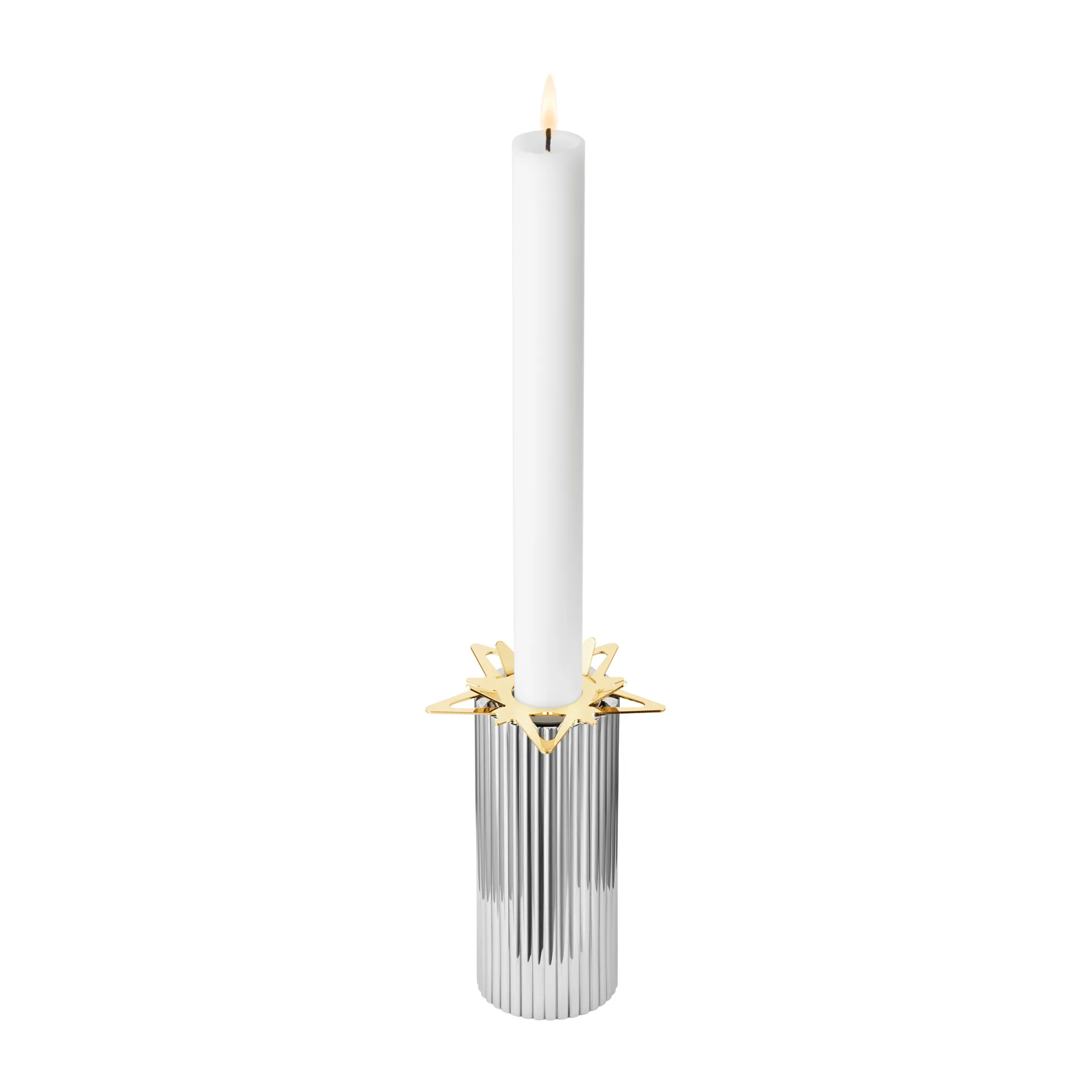 Manchette pour bougie étoile Classic christmas Lot de 2, Doré Georg Jensen