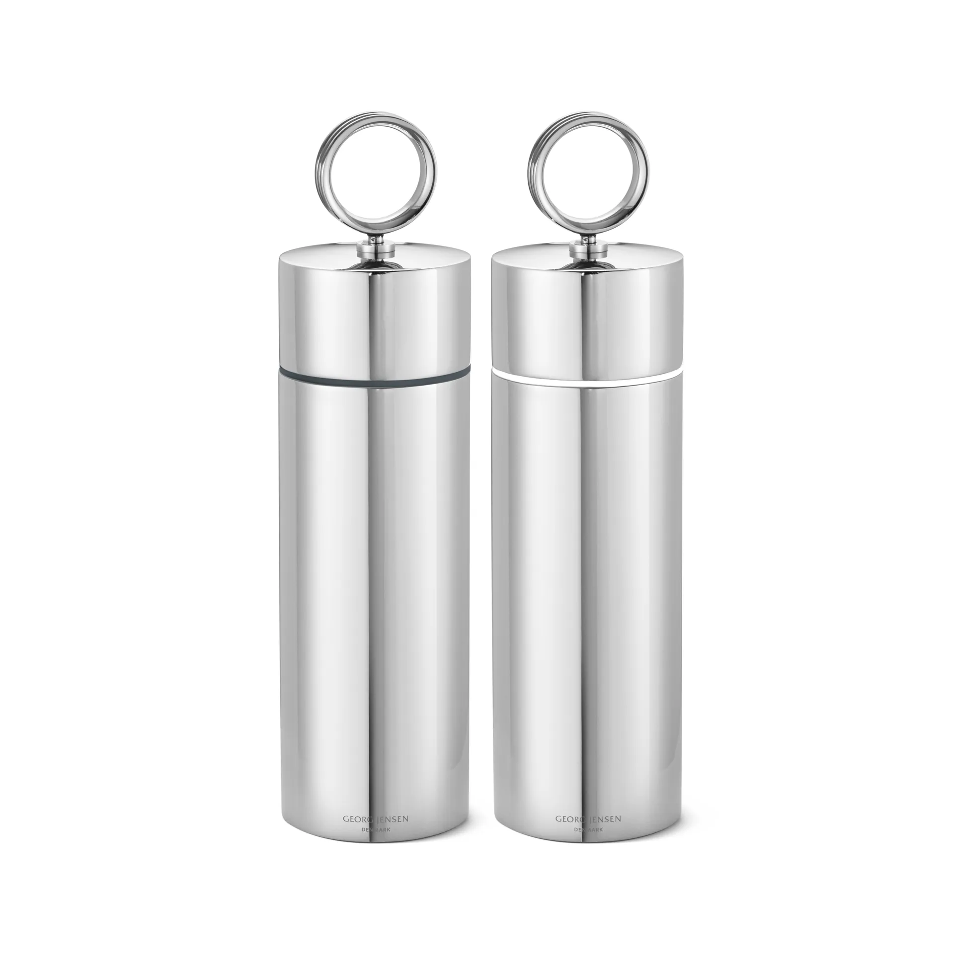 Moulin à poivre et sel Bernadotte, Acier inoxydable Georg Jensen