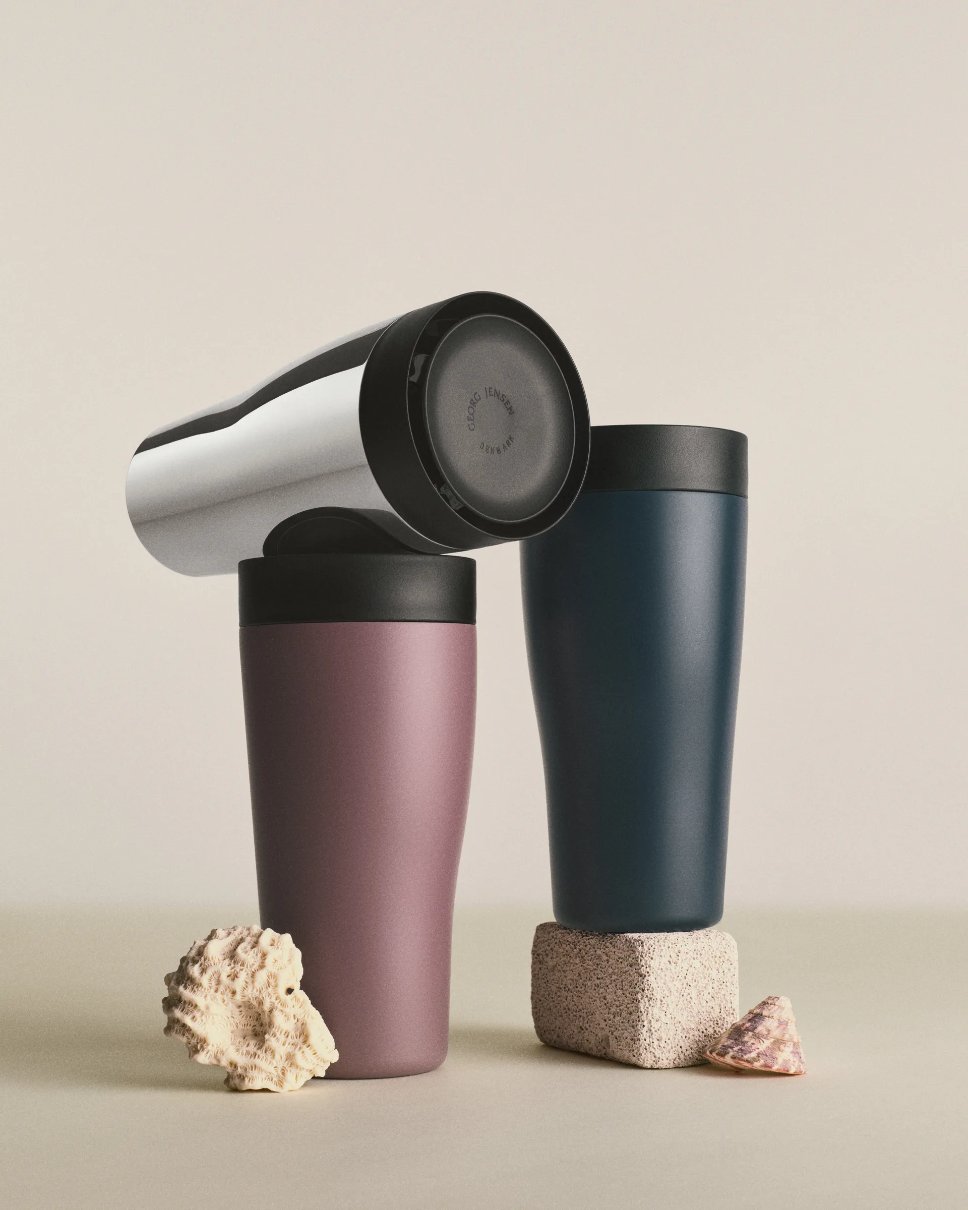 Mug thermique Sky 40 cl, Acier inoxydable Georg Jensen