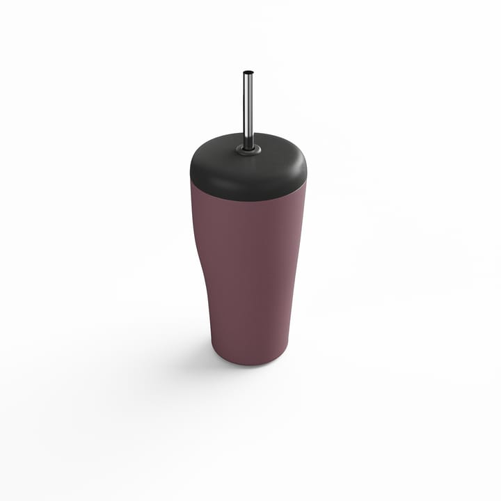Mug thermique Sky avec paille 40 cl, Rose Georg Jensen