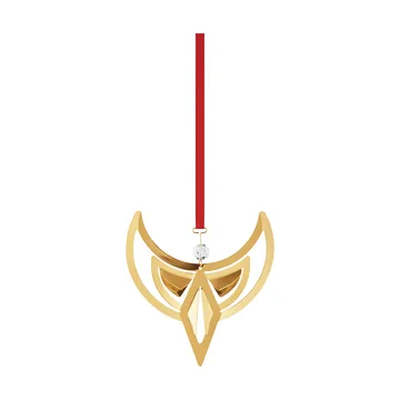 Ornement de Noël ange 2025 - Plaqué or - Georg Jensen