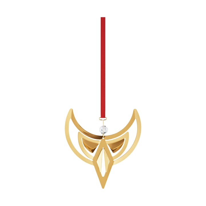 Ornement de Noël ange 2025, Plaqué or Georg Jensen