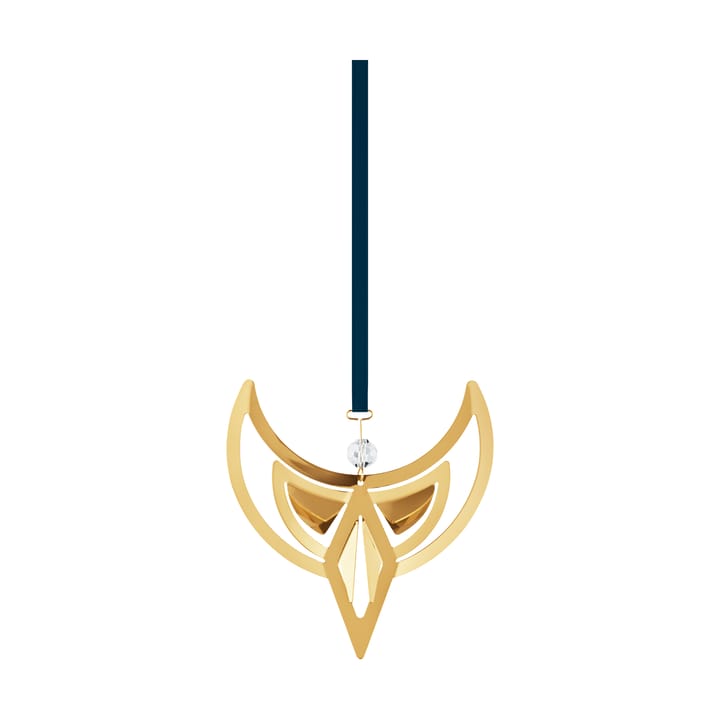 Ornement de Noël ange 2025, Plaqué or Georg Jensen