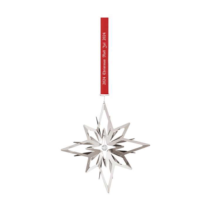 Ornement de Noël étoile 2025, Plaqué palladium Georg Jensen