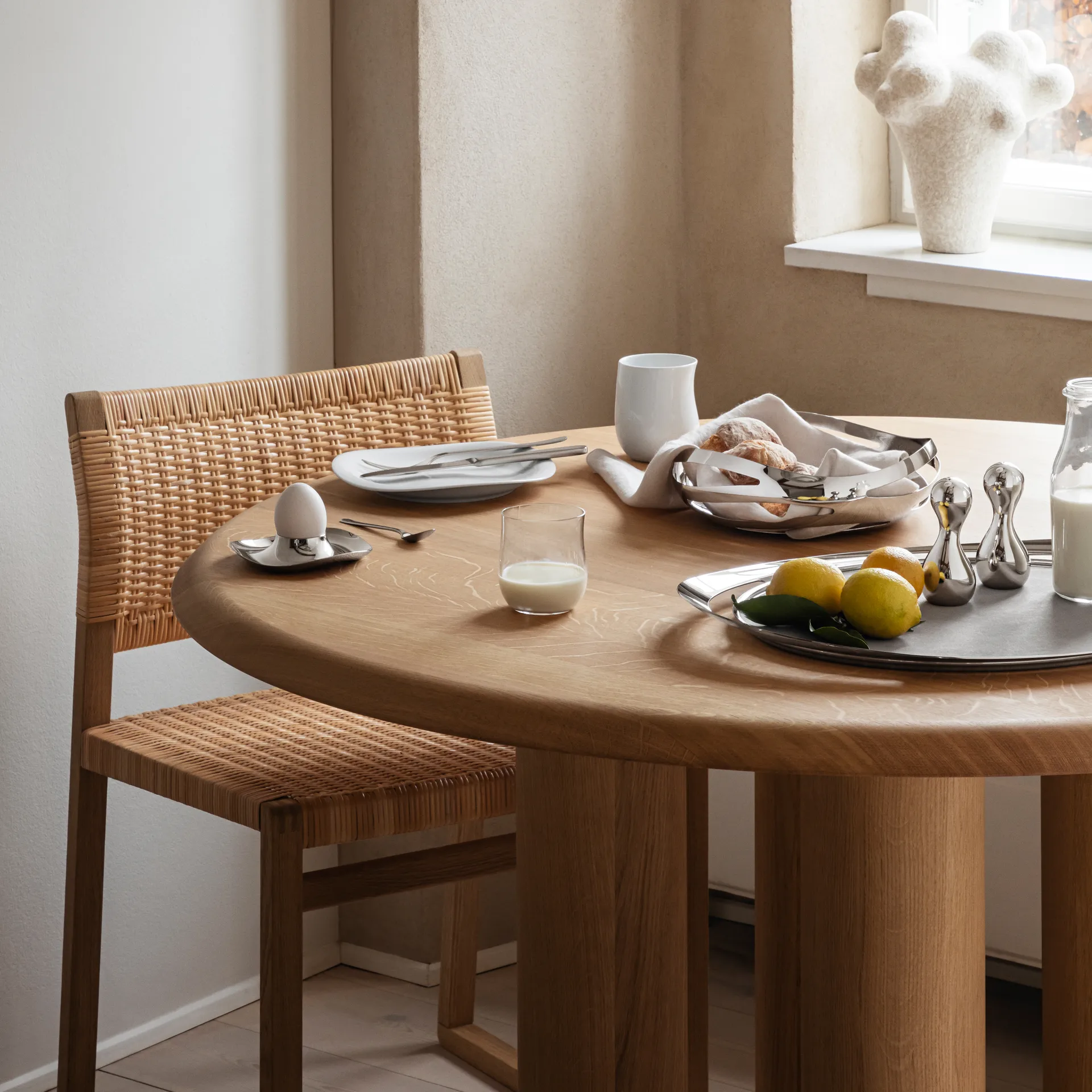 Panier à pain Cobra, Acier inoxydable Georg Jensen