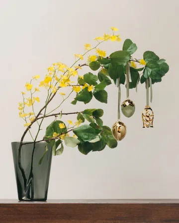 Pendentif œuf de Pâques Georg Jensen - Vert-plaqué or 18 K, 2026 - Georg Jensen