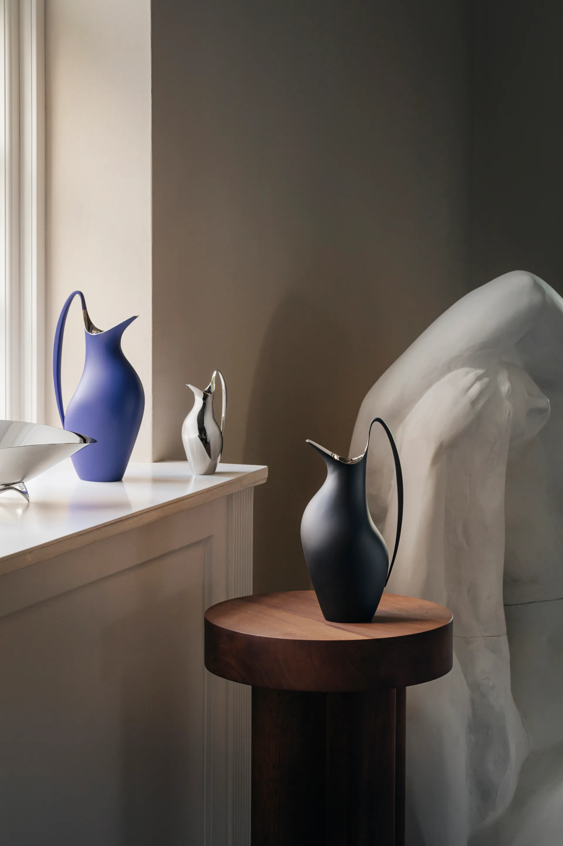 Pichet Koppel 1,2 l, Midnight black Georg Jensen