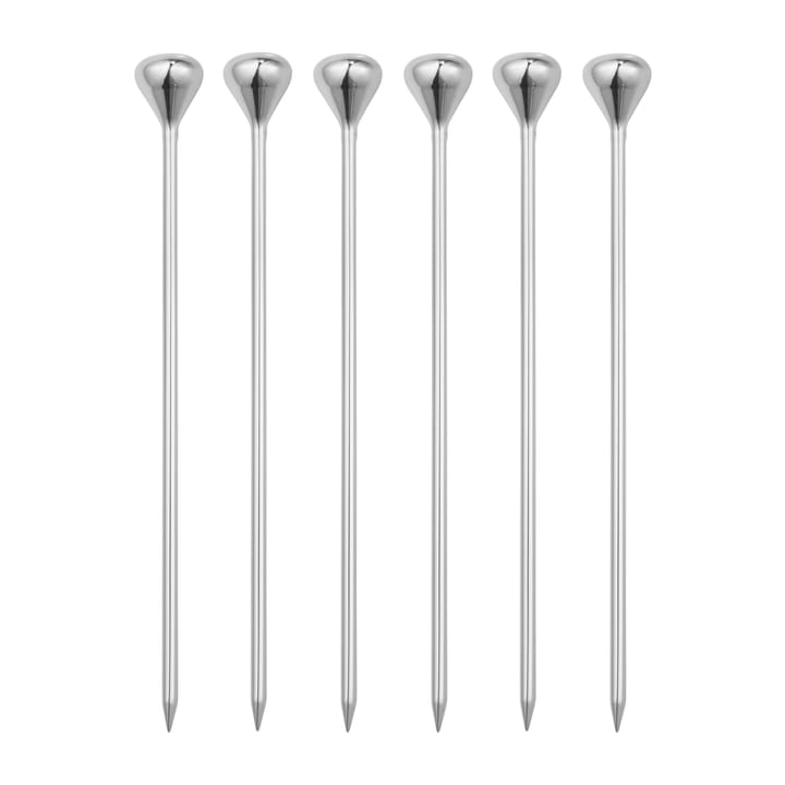 Pique pour amuse-bouche Sky Lot de 6 - Acier inoxydable - Georg Jensen