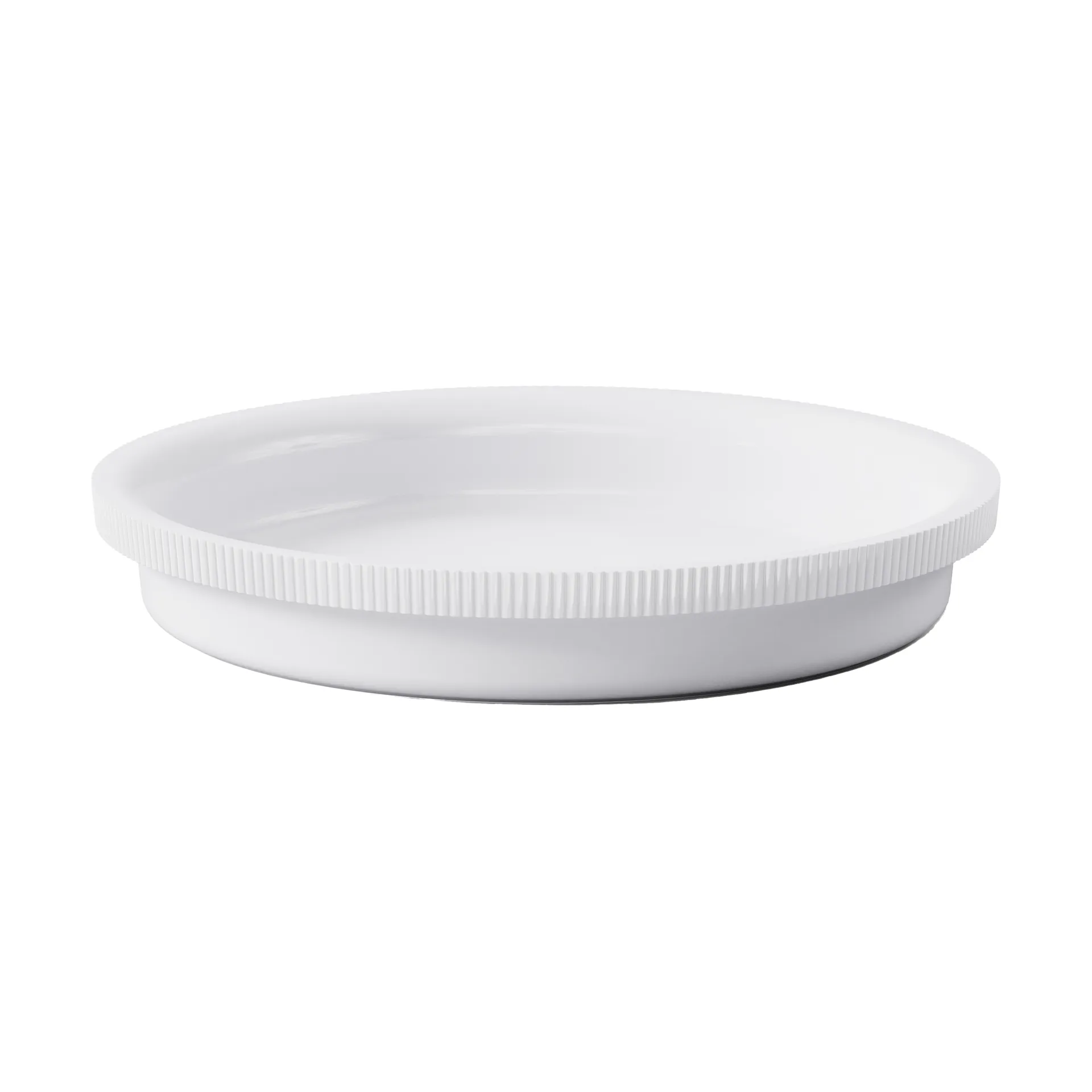 Plat à four Ø28,6 cm Bernadotte, Blanc Georg Jensen
