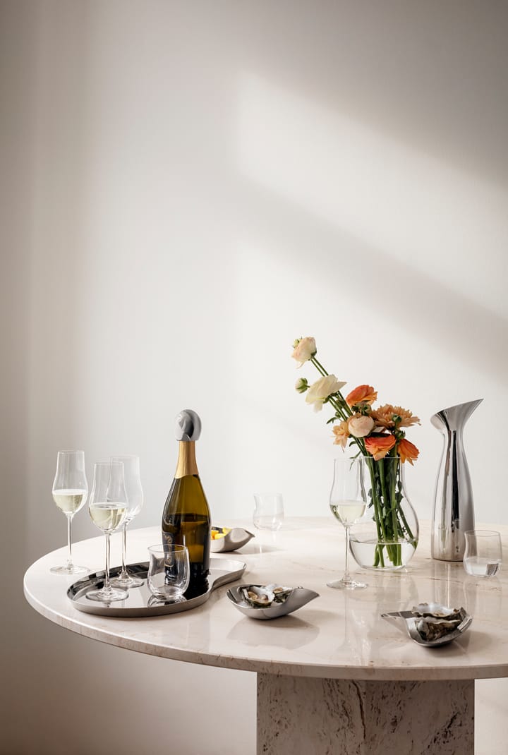 Plateau de service Indulgence 22x44 cm, Acier inoxydable Georg Jensen