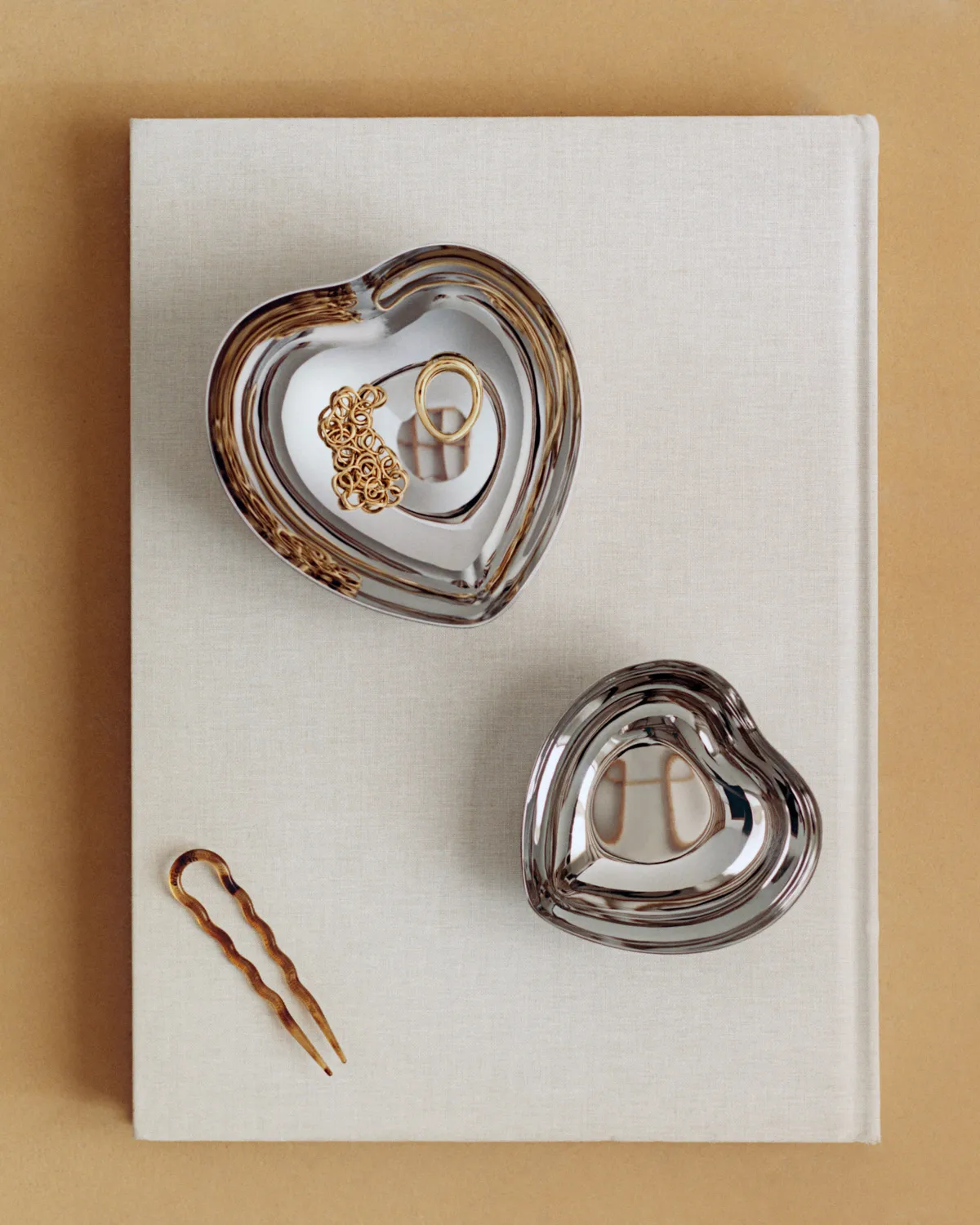 Plateau Heart, Argent, moyen Georg Jensen