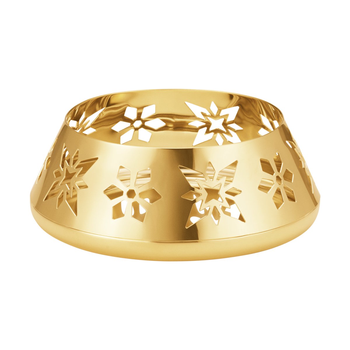 Georg Jensen Porte-bougie 2024 Plaqué or | Design Scandinave | Bougeoirs | Doré