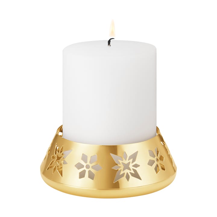 Porte-bougie 2024, Plaqué or Georg Jensen