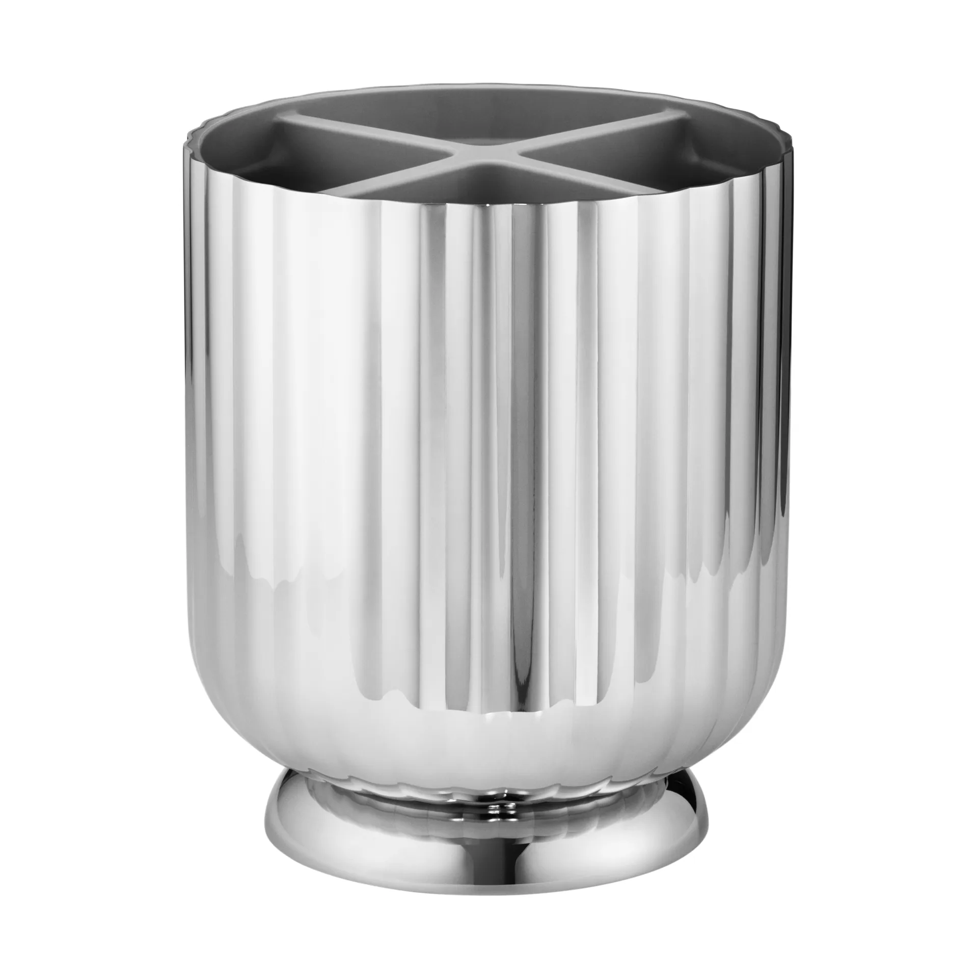 Porte-couverts Bernadotte Ø13x15,1 cm, Acier inoxydable Georg Jensen