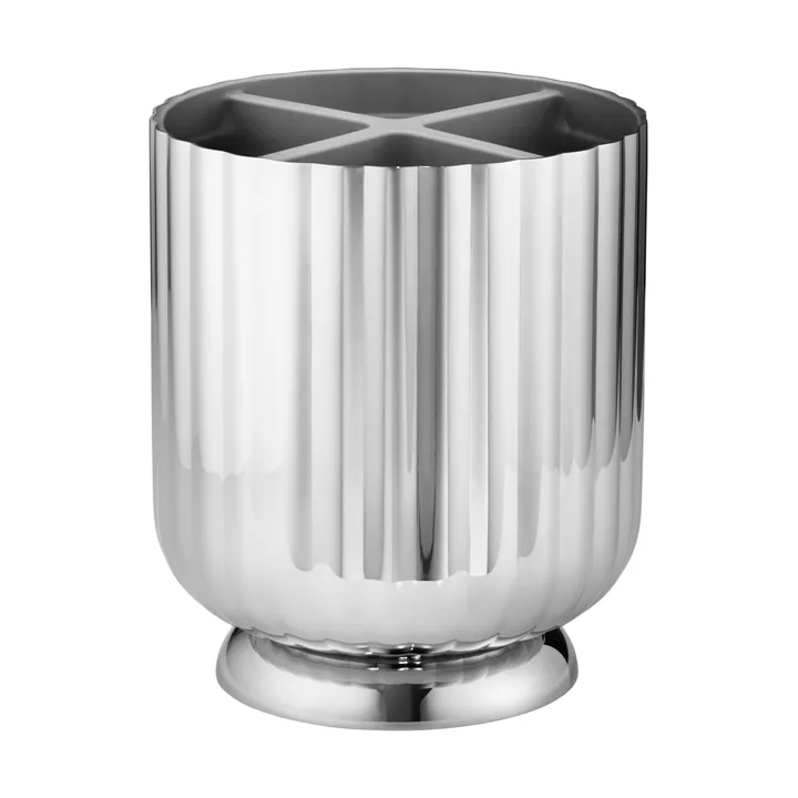 Porte-couverts Bernadotte Ø13x15,1 cm - Acier inoxydable - Georg Jensen