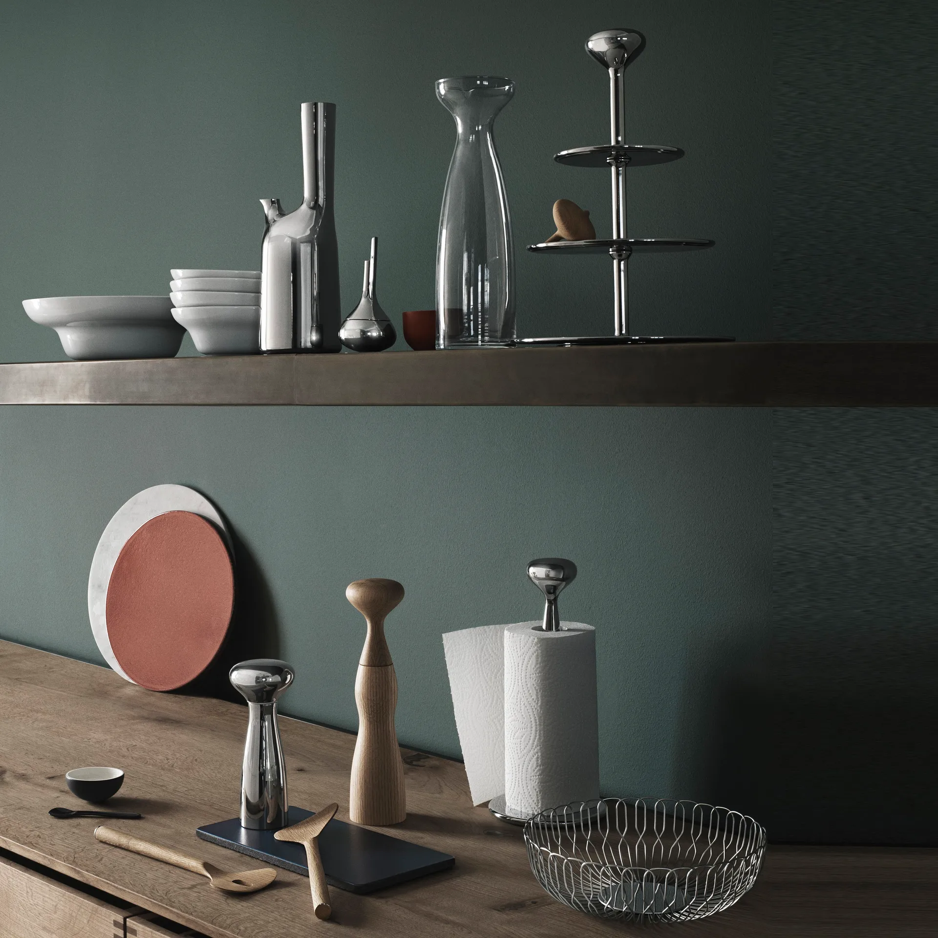 Porte essuie-tout Alfredo, 32 cm Georg Jensen