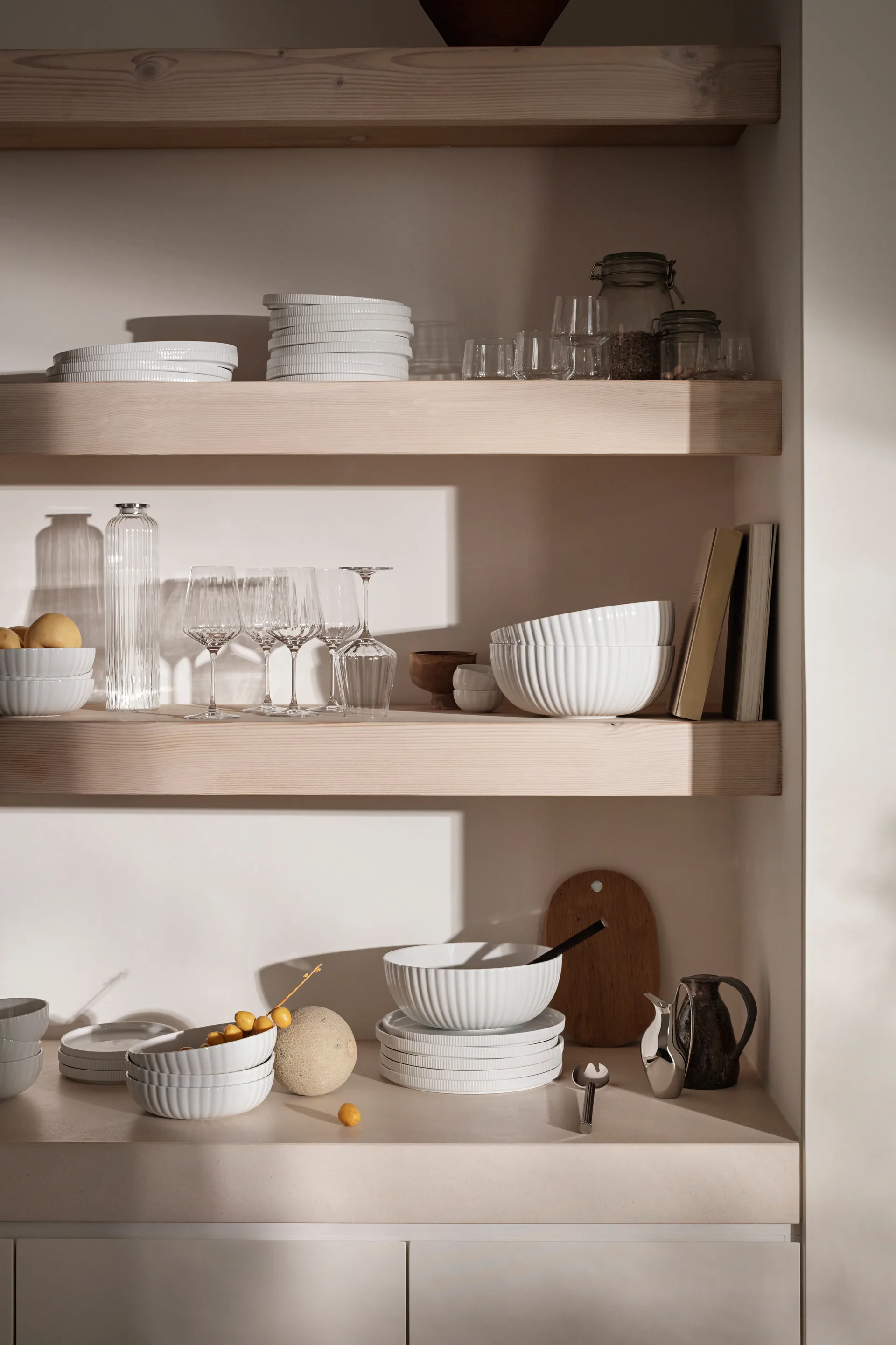 Saladier Bernadotte Ø26 cm, Blanc Georg Jensen