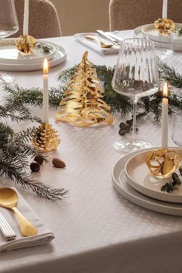 Sapin de table 2023 plaqué or 3 pièces - Plaqué or - Georg Jensen