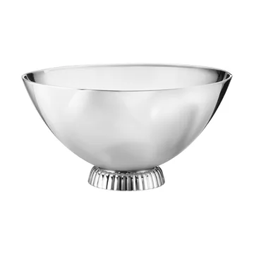 Seau à champagne Bernadotte - Argent, Ø40 cm - Georg Jensen