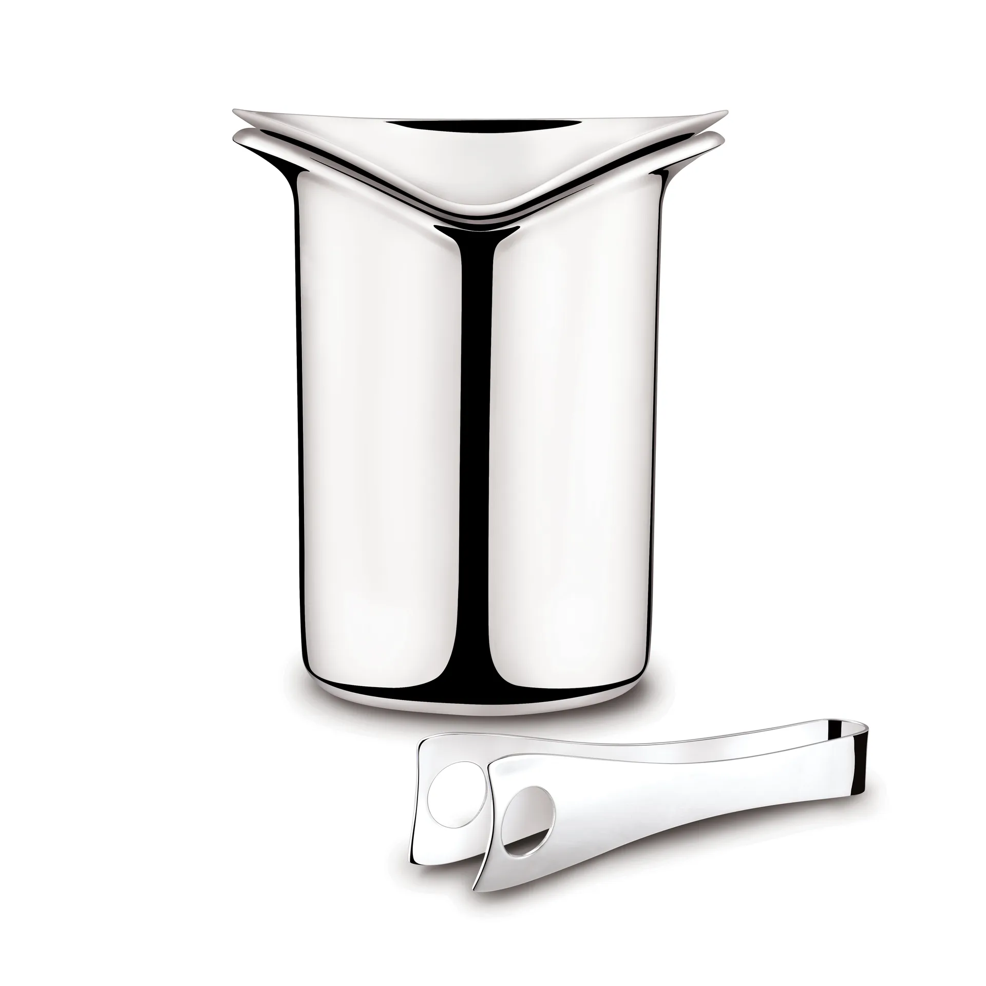 Seau à glace avec pinces Wine, 21 cm Georg Jensen