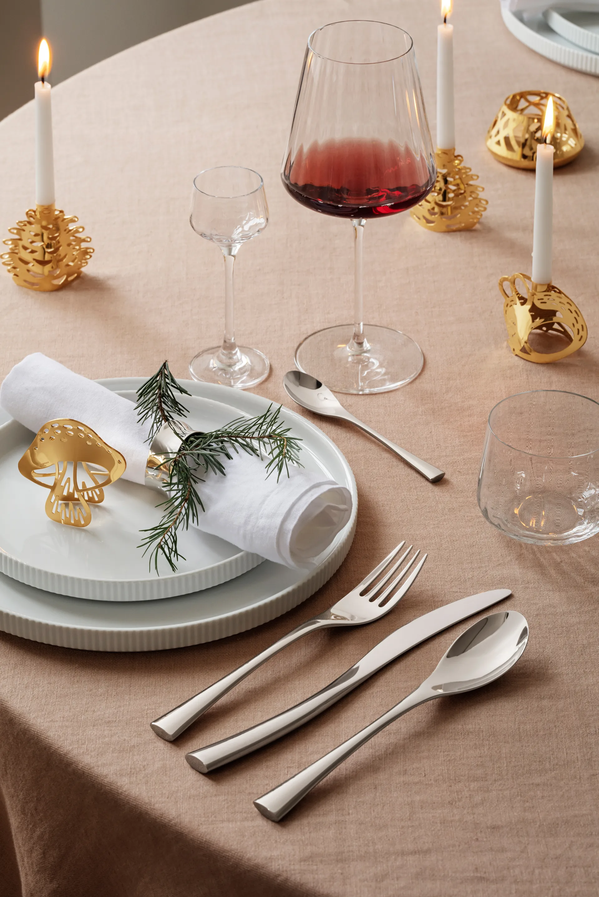 Set de couverts Cobra acier inoxydable, 24 pièces Georg Jensen