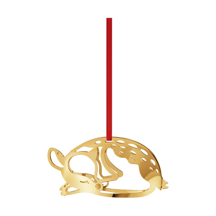 Suspension de Noël 2023 daim - Plaqué or - Georg Jensen