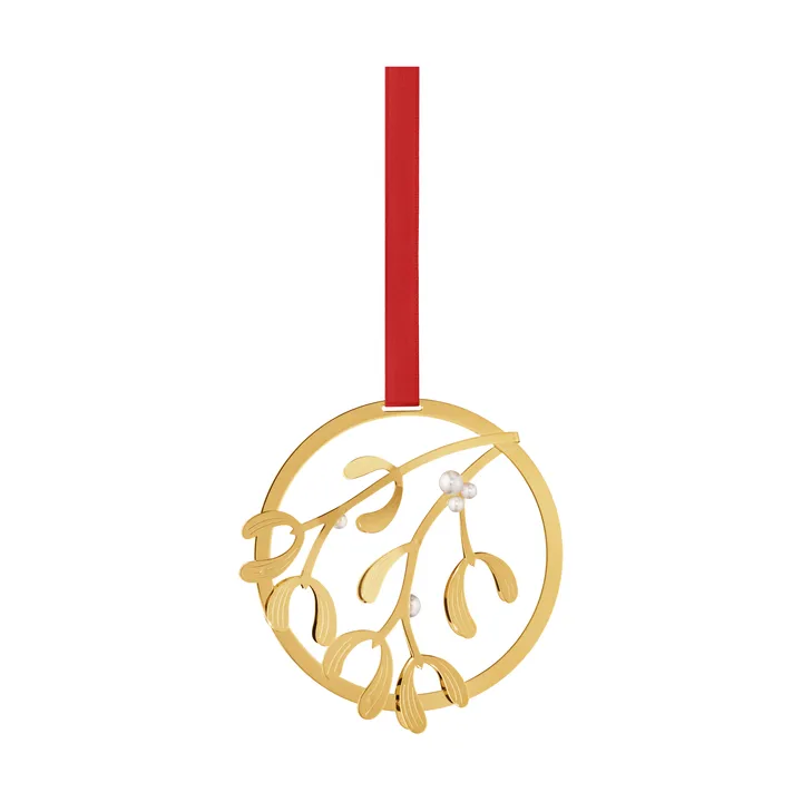Suspension de Noël Mistletoe Georg Jensen - Laiton doré - Georg Jensen