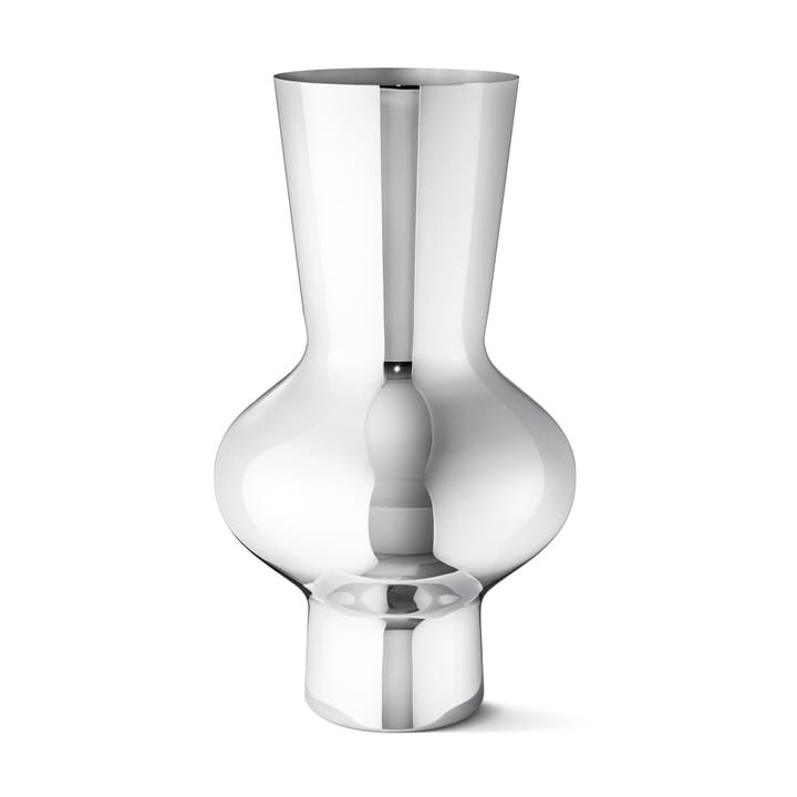 Vase Alfredo acier inoxydable - grand, 47 cm - Georg Jensen