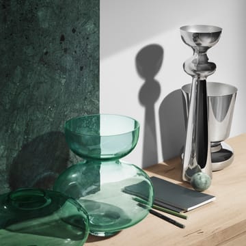 Vase Alfredo acier inoxydable - petit, 22 cm - Georg Jensen