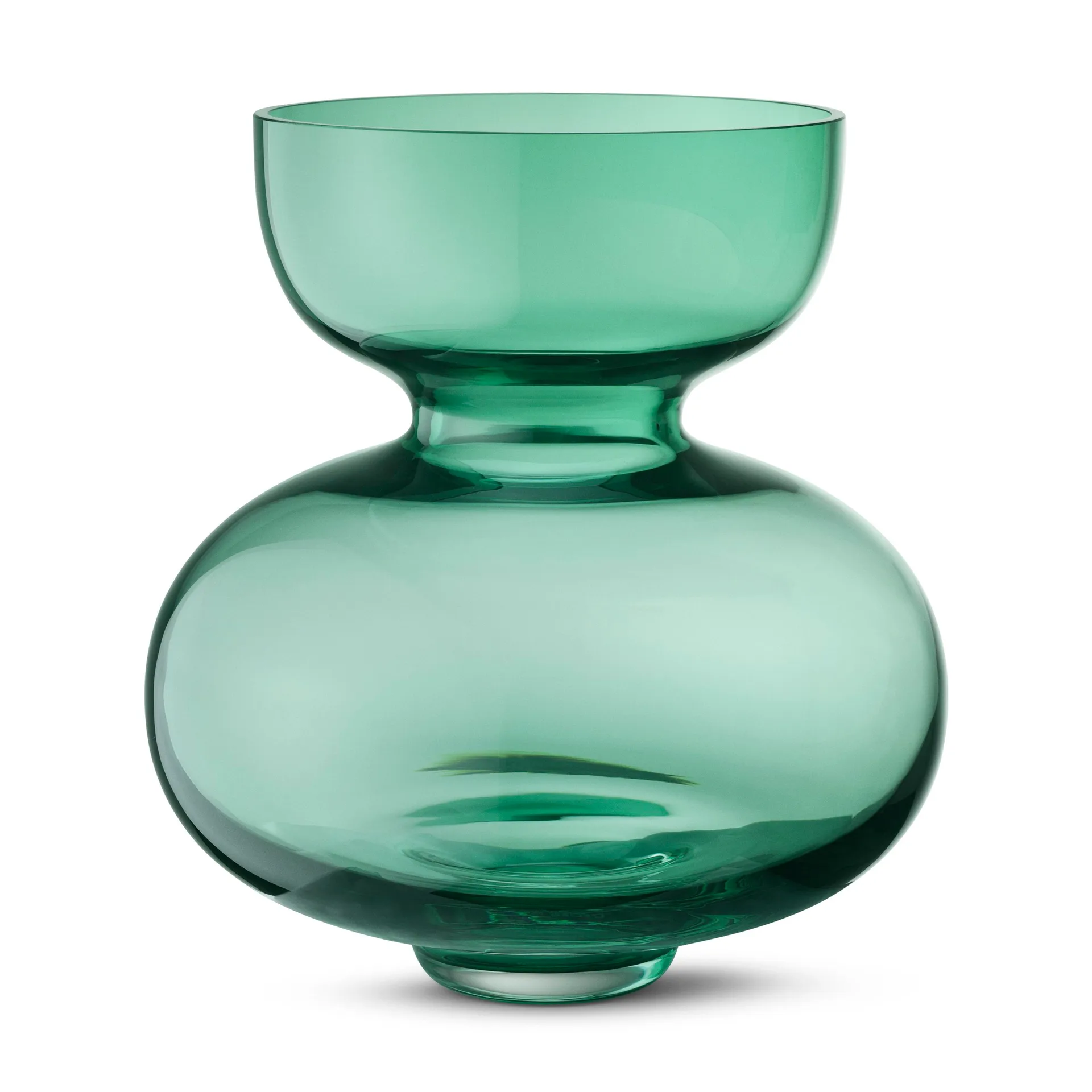Vase Alfredo vert clair, 25 cm Georg Jensen