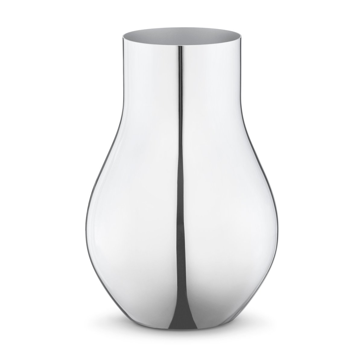 Georg Jensen Vase Cafu acier inoxydable petit, 21,6 cm