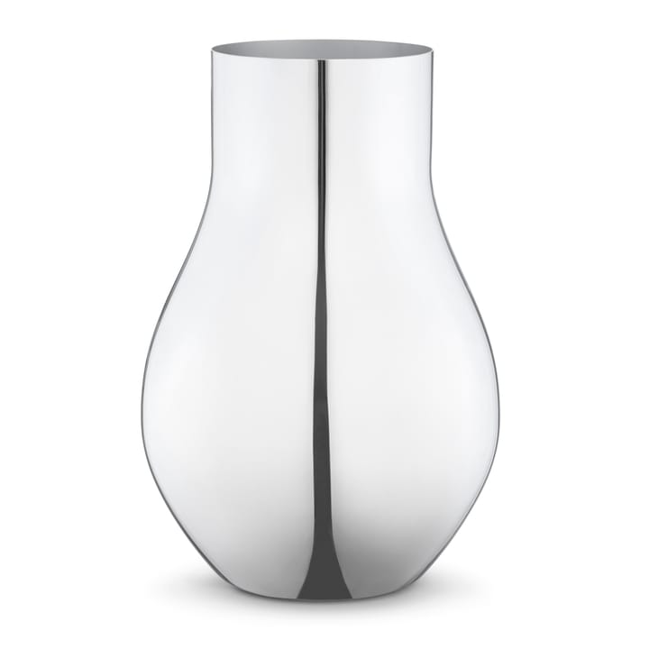Vase Cafu en acier inoxydable - moyen, 30 cm - Georg Jensen