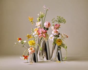 Vase de sol Lituus 49,8 cm - Acier inoxydable - Georg Jensen