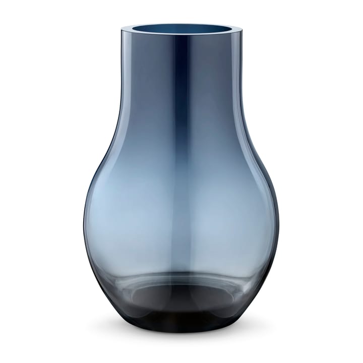 Vase en verre Cafu bleu - moyen, 30 cm - Georg Jensen