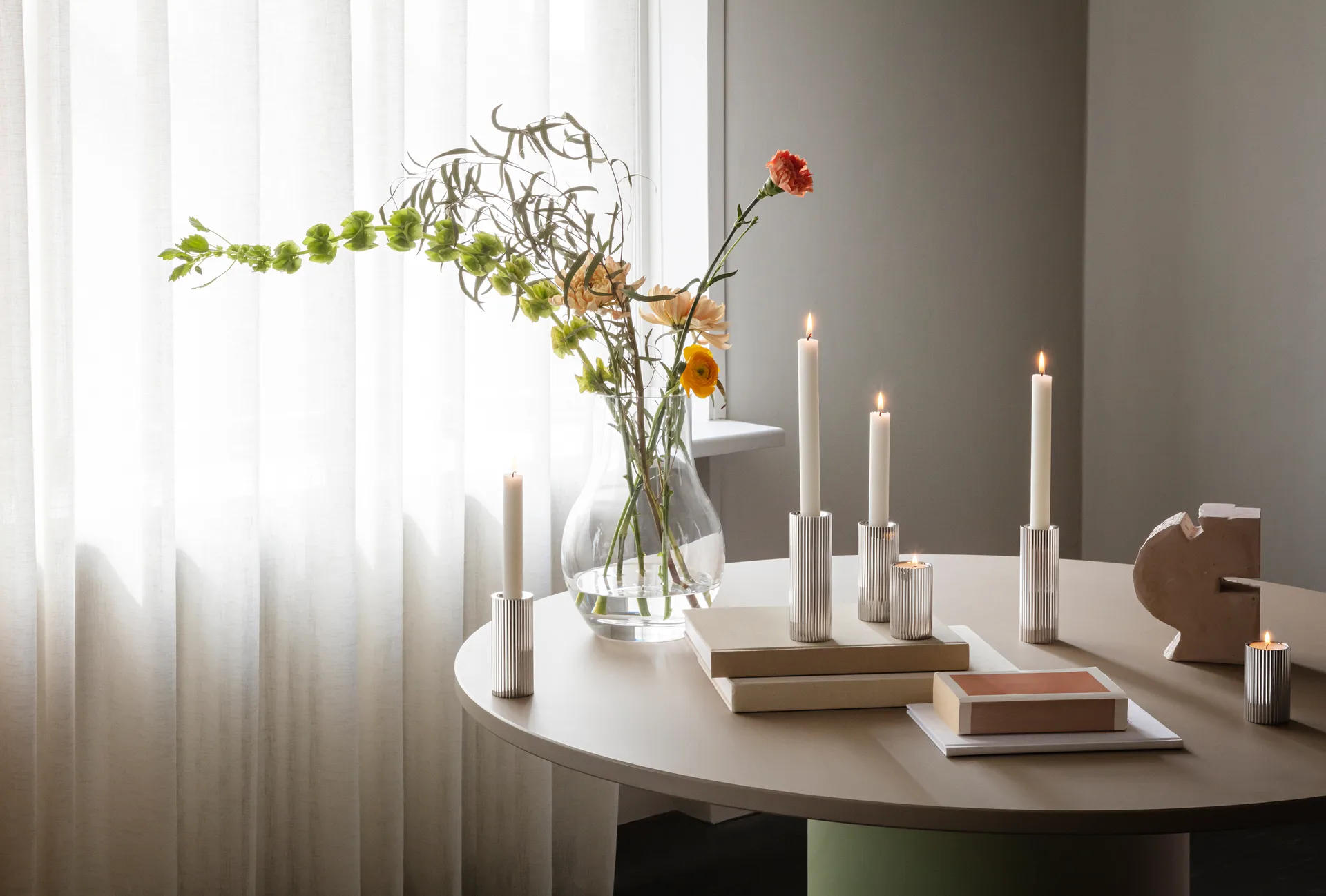 Vase transparent Cafu, Medium, 30cm Georg Jensen