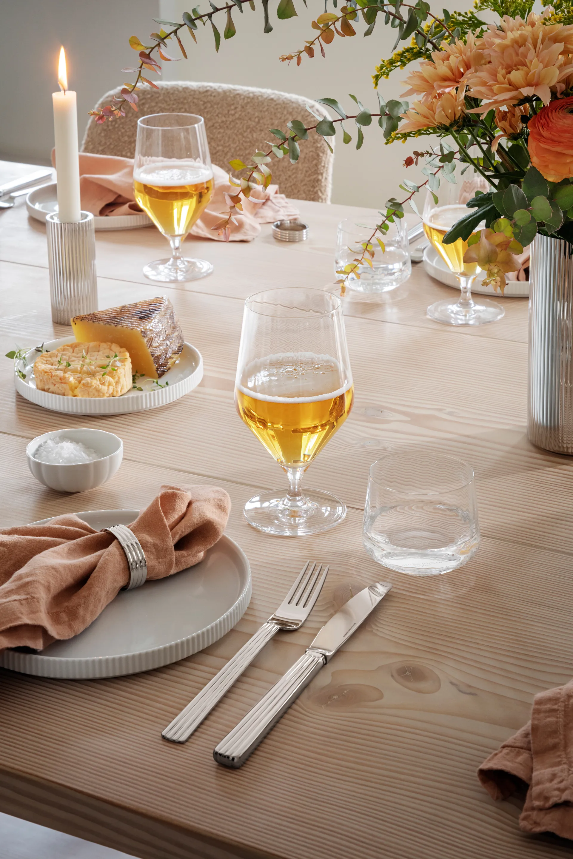 Verre à bière Bernadotte 52 cl, lot de 6, Transparent Georg Jensen