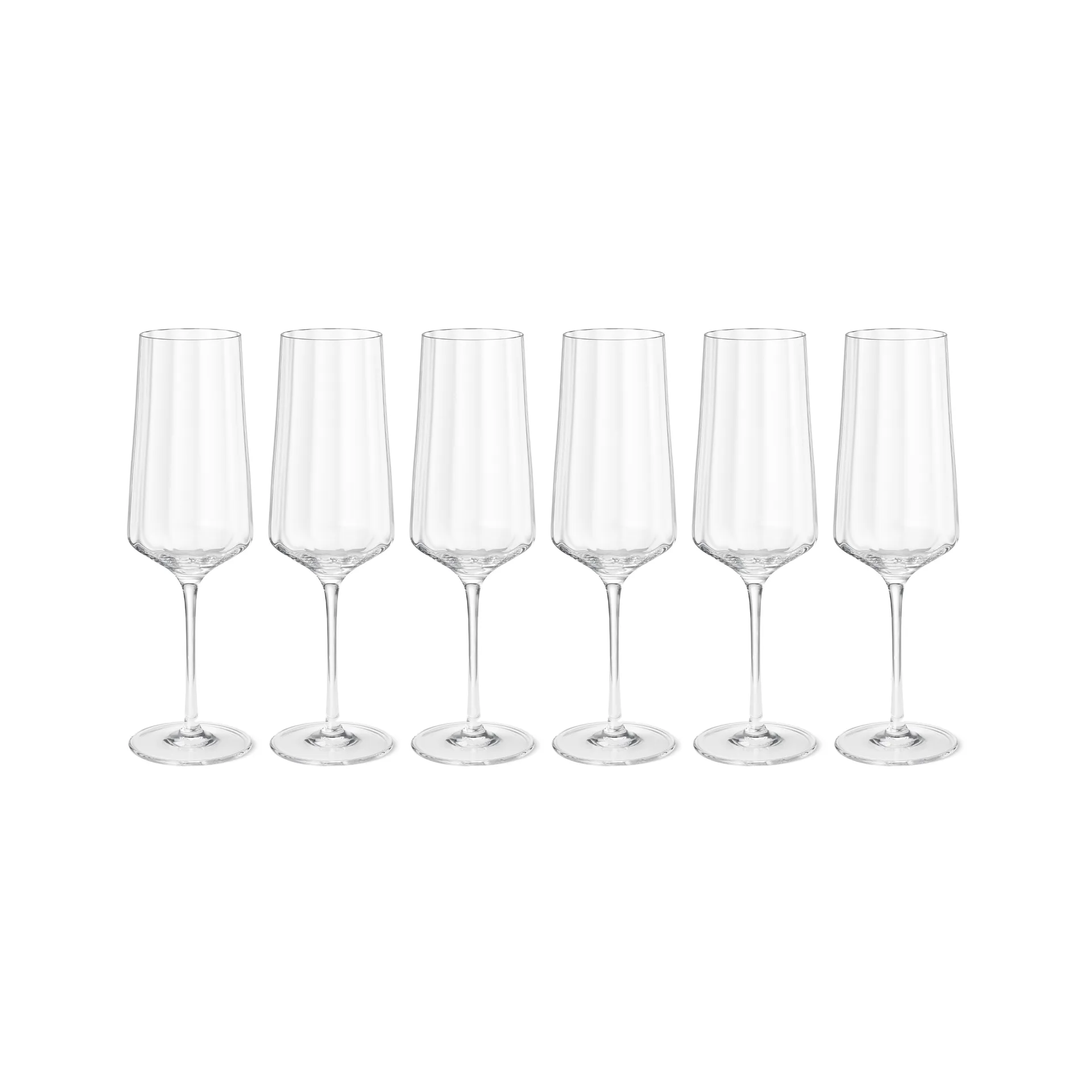 Verre à champagne Bernadotte Lot de 6, 27cl Georg Jensen