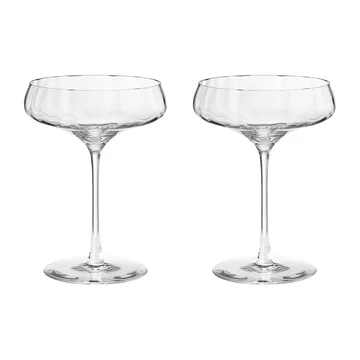 Verre à cocktail Bernadotte Lot de 2 - 20cl - Georg Jensen