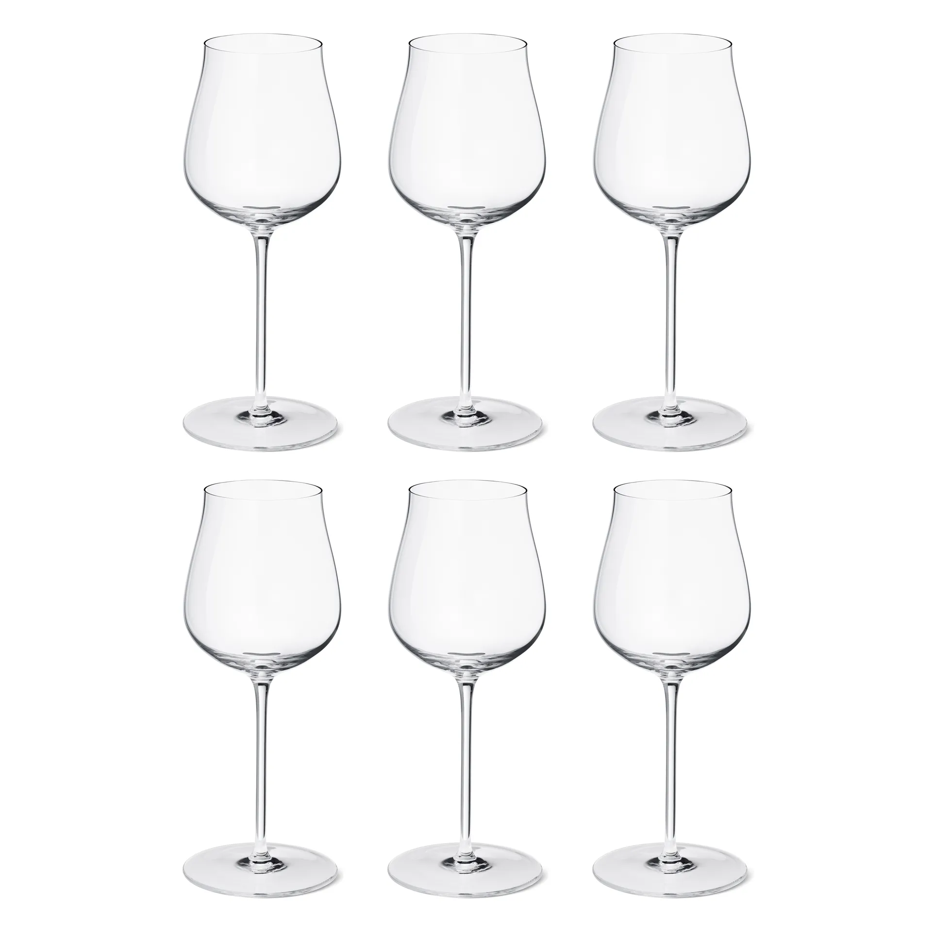 Verre à vin blanc Sky 35 cl Lot de 6, Cristalline Georg Jensen