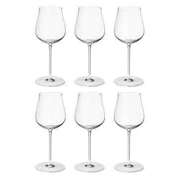 Verre à vin blanc Sky 35 cl Lot de 6 - Cristalline - Georg Jensen