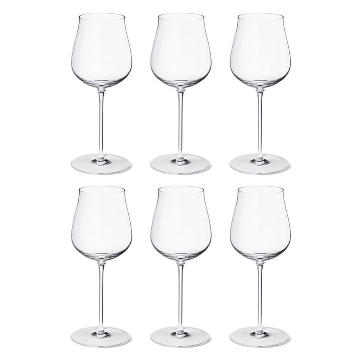 Verre à vin blanc Sky 35 cl Lot de 6 - Cristalline - Georg Jensen