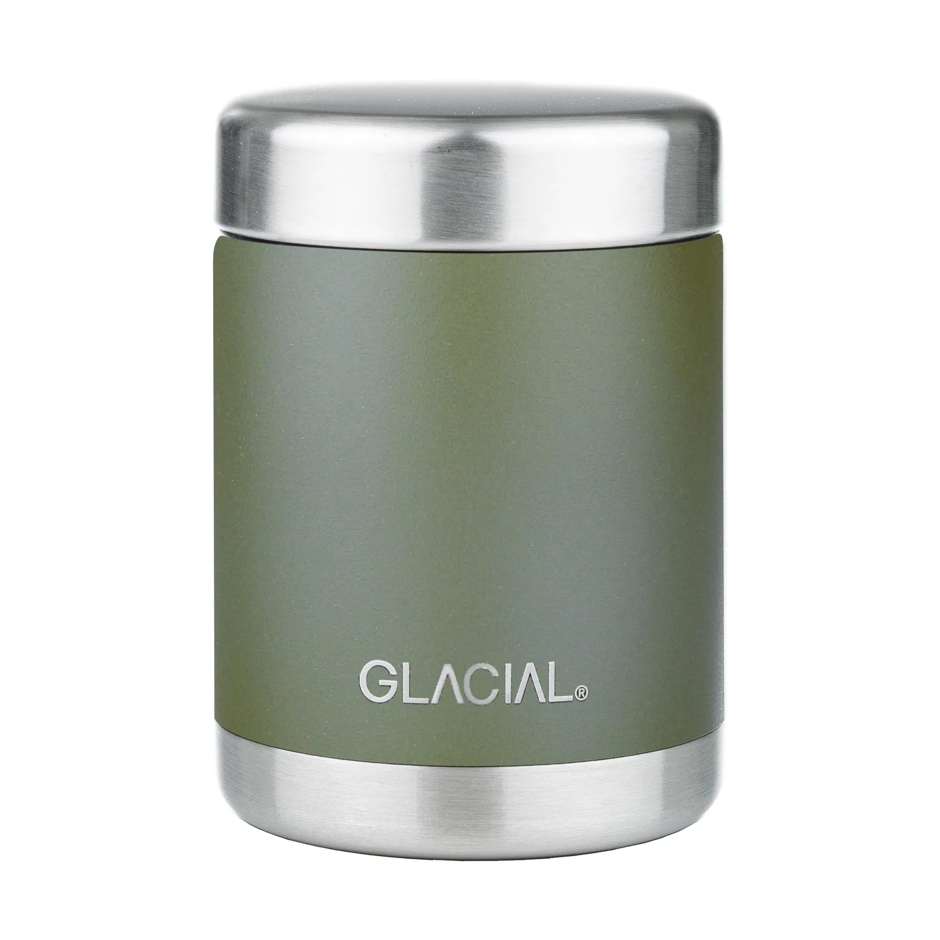 Boîte alimentaire isotherme Glacial 350 ml, Matte forrest green Glacial